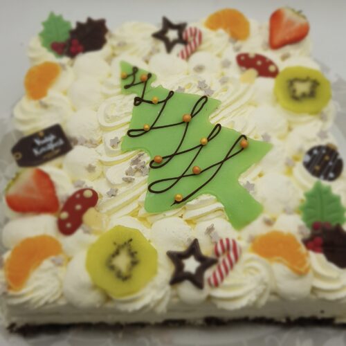 Kerst Slagroomtaart